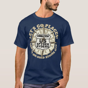 Connecticut Kapitel - Lasst uns Orte erkunden! T-Shirt