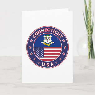 Connecticut Karte
