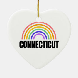 Connecticut Keramik Ornament