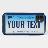 Connecticut-Kfz-Kennzeichen-Handyfall Case-Mate iPhone Hülle (Rückseite (Horizontal))