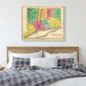Connecticut Leinwanddruck (Insitu (Schlafzimmer))