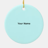 Connecticut Lighthouse Keramik Ornament (Hinten)