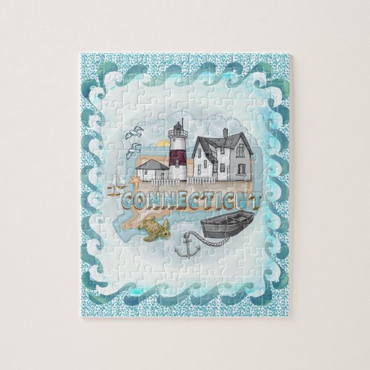 Connecticut Lighthouse Puzzle (Vertikal)