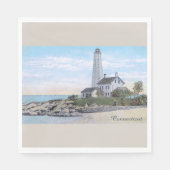 Connecticut Lighthouse Serviette (Vorderseite)