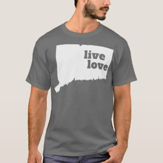 Connecticut Live Liebe T-Shirt