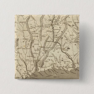 Connecticut Map von Arrowsmith Button