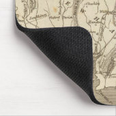Connecticut Map von Arrowsmith Mousepad (Ecke)