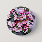 Connecticut Mountain Laurel Button (Vorderseite)
