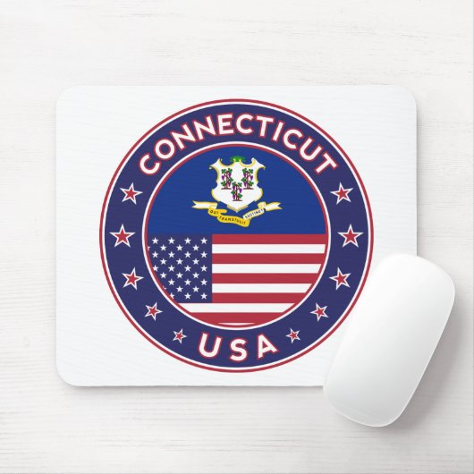 Connecticut Mousepad (Mit Mouse)
