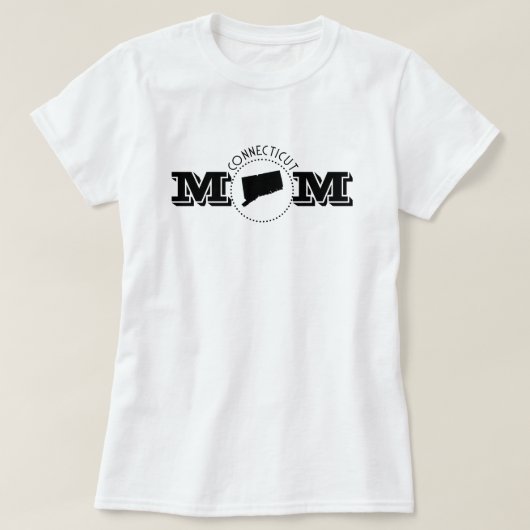 Connecticut Mutter  T-Shirt (Design vorne)
