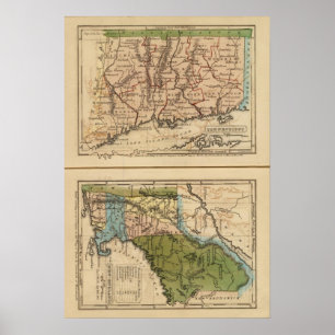 Connecticut, New England Poster