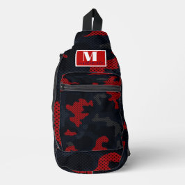 Connecticut Northern Husky Camo Crossbody Bag