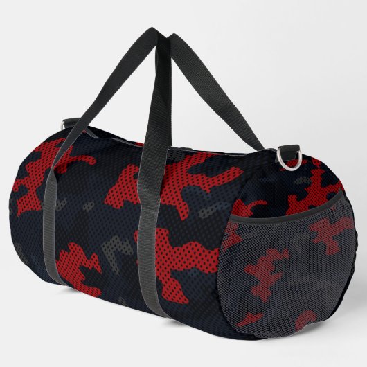 Connecticut Northern Husky Camo Duffle Bag (Rechte Ecke)