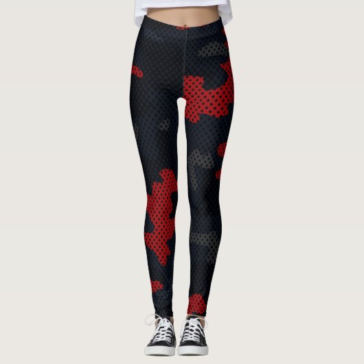 Connecticut Northern Husky Camo Leggings (Vorderseite)