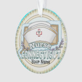 Connecticut Nurse Ornament (Vorderseite)