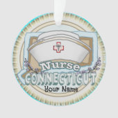 Connecticut Nurse Ornament (Vorderseite)