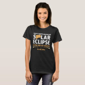 Connecticut On The Path Of Totality Solar Eclipse T-Shirt (Vorne ganz)