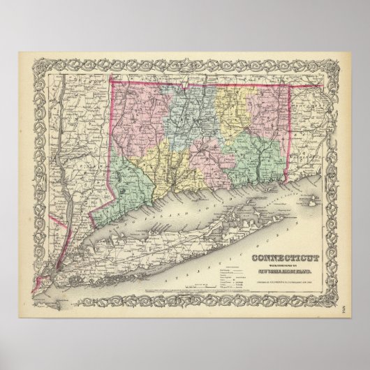 Connecticut Poster (Vorne)