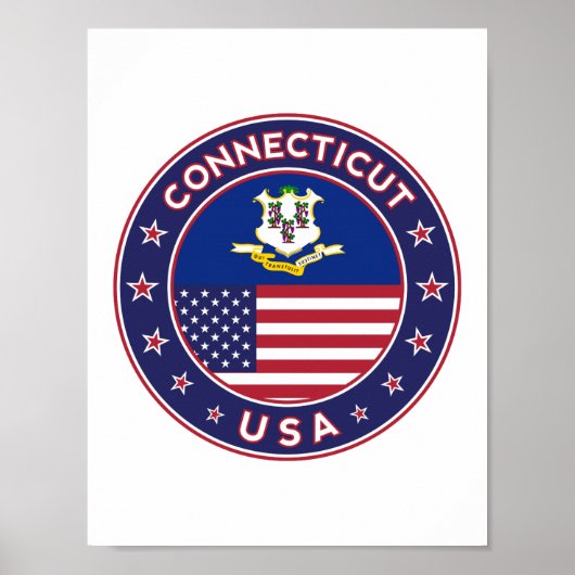 Connecticut Poster (Vorne)