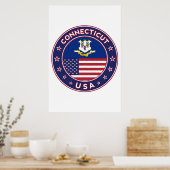 Connecticut Poster (Küche)