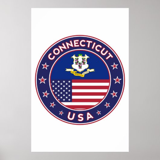 Connecticut Poster (Vorne)