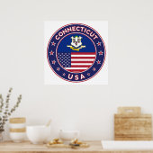 Connecticut Poster (Küche)