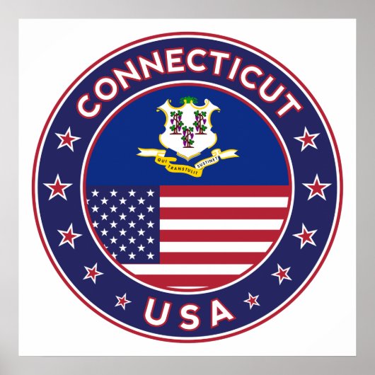 Connecticut Poster (Vorne)