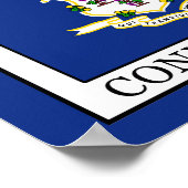 Connecticut Poster (Ecke)