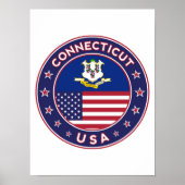 Connecticut Poster (Vorne)