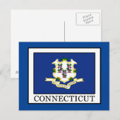 Connecticut Postkarte (Vorne/Hinten)