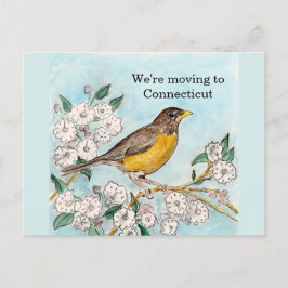 Connecticut Postkarte