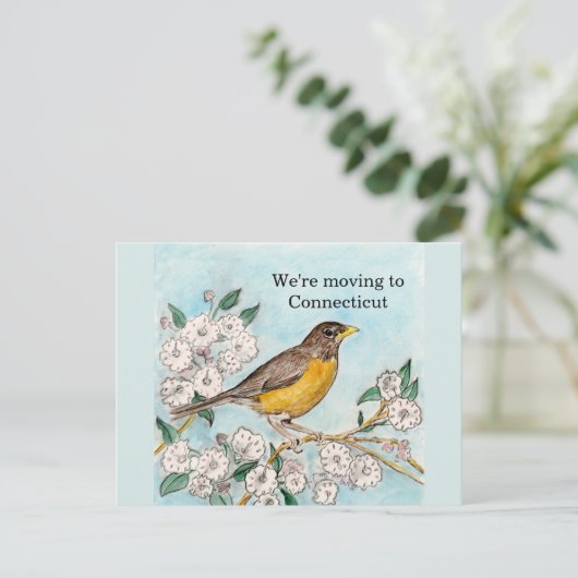 Connecticut Postkarte (Stehend Vorderseite)