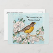 Connecticut Postkarte (Vorne/Hinten)