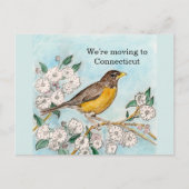 Connecticut Postkarte (Vorderseite)