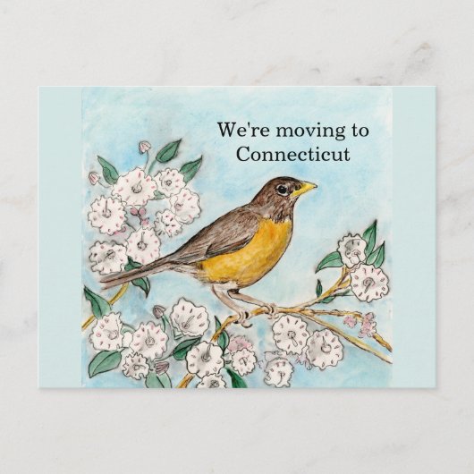 Connecticut Postkarte (Vorderseite)