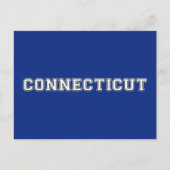 Connecticut Postkarte (Vorderseite)