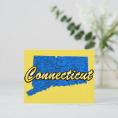 Connecticut Postkarte (Stehend Vorderseite)