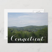 Connecticut Postkarte (Vorne/Hinten)