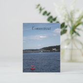 Connecticut Postkarte (Stehend Vorderseite)