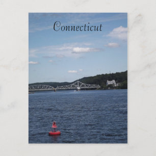 Connecticut Postkarte