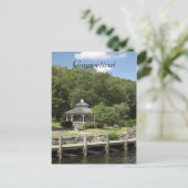 Connecticut Postkarte (Stehend Vorderseite)