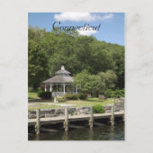 Connecticut Postkarte (Vorderseite)