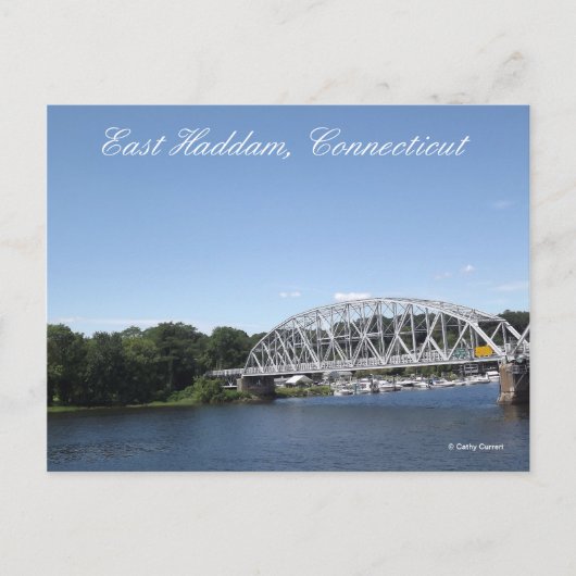Connecticut Postkarte (Vorderseite)