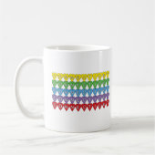 Connecticut Rainbow Herzmuster Kaffeetasse (Links)