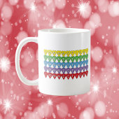 Connecticut Rainbow Herzmuster Kaffeetasse