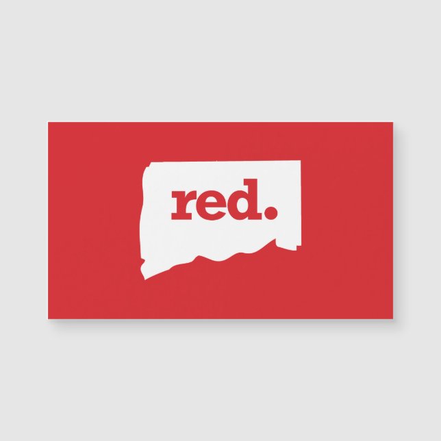 Connecticut-Republikaner Magnetkarte (Vorderseite)