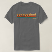 Connecticut-Retro T-Shirt (Design vorne)