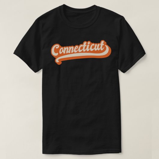Connecticut Retro TShirt 1 (Design vorne)