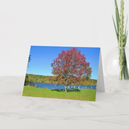 Connecticut River Notecard Karte (Vorderseite)