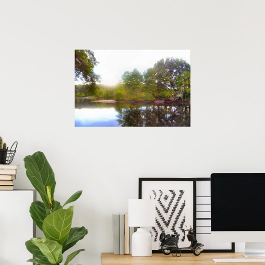 Connecticut River Poster (Heimbüro)